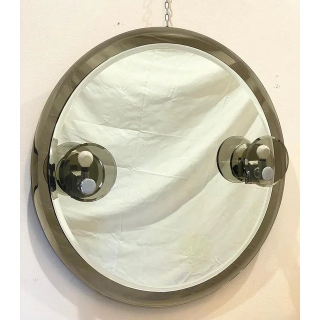 Mid-Century Modern Mirror, 1970s For Sale - Image 9 of 9