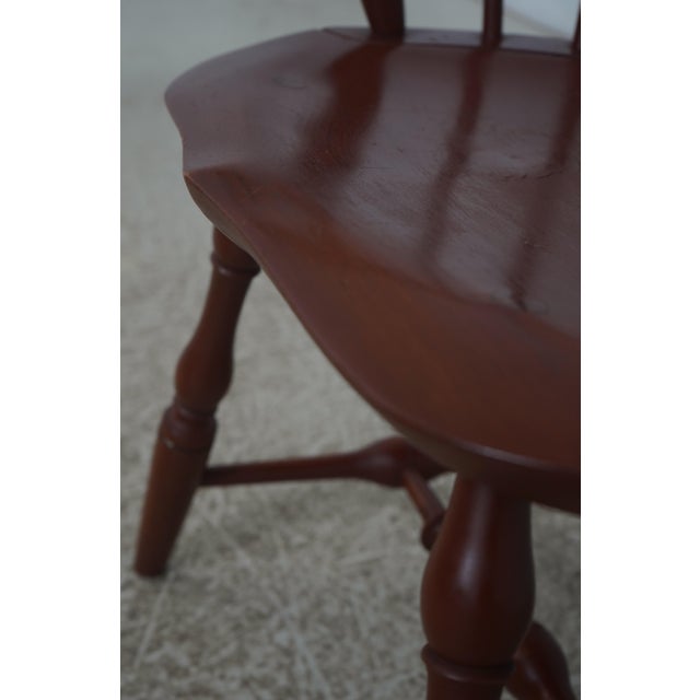 Set of 6 Dr Dimes Sack Back Windsor Dining Armchairs For Sale - Image 12 of 18