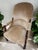 Antique Library Lounge Chair in Velour For Sale - Image 5 of 18