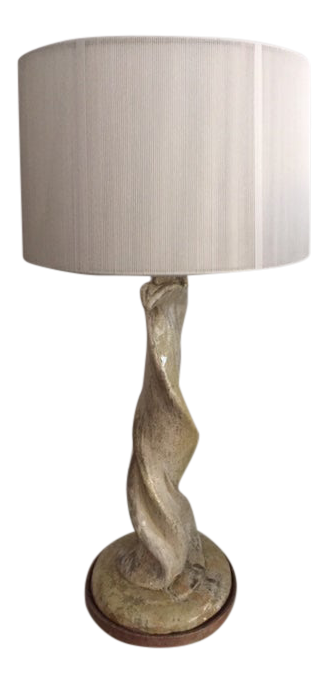 studio pottery lamp base