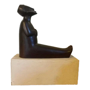 Mid 20th Century David Bryce Mid-Century Modern Figural Bronze