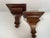 Mid 20th Century Neoclassical Style Wood Corbels Wall Shelf Brackets - A Pair For Sale - Image 15 of 18