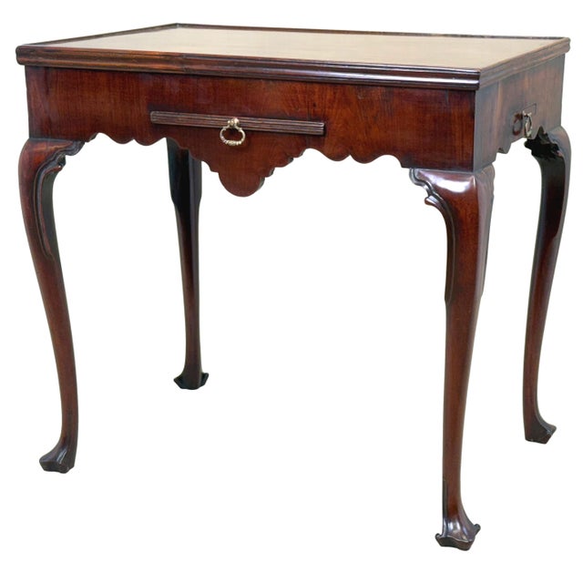 Mahogany Chess and Backgammon Games Table, 1735 For Sale - Image 18 of 18