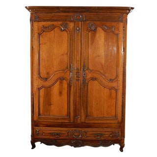 Mid 18th Century Louis XV Armoire For Sale