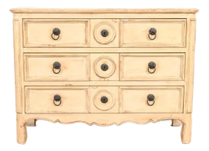 Baker Furniture French Regency Louis XVI Painted Dresser or Chest of Drawers