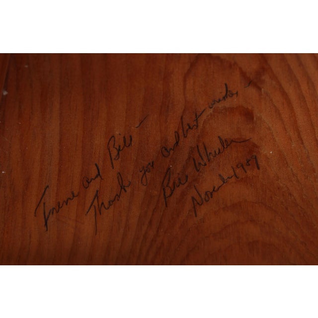 Eldred Wheeler Tiger Maple Lowboy Dressing Table For Sale - Image 18 of 18