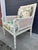 White 1990s Palecek Faux Bamboo Cane Chair For Sale - Image 8 of 15