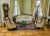 Coffee Table with Bronze Statue of Young Woman For Sale - Image 3 of 13