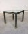 Steel and Brass Square Coffee Table, Belgium, 1980s For Sale - Image 9 of 13