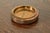 Heintz Art Metal Shop Silver Crest Arts & Crafts Sterling Silver on Bronze Ashtray or Catchall For Sale - Image 4 of 11