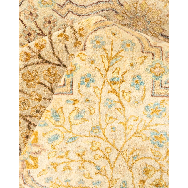 Textile Mogul Hand-Knotted Area Rug - Ivory, 5' 8" x 8' 3" For Sale - Image 7 of 8