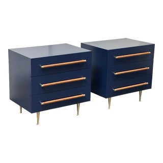 Brownstone Furniture Audrey 3-Drawer Nightstands, a Pair For Sale