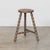 Wood 1950s Tall French Wood Tripod Stool For Sale - Image 7 of 11