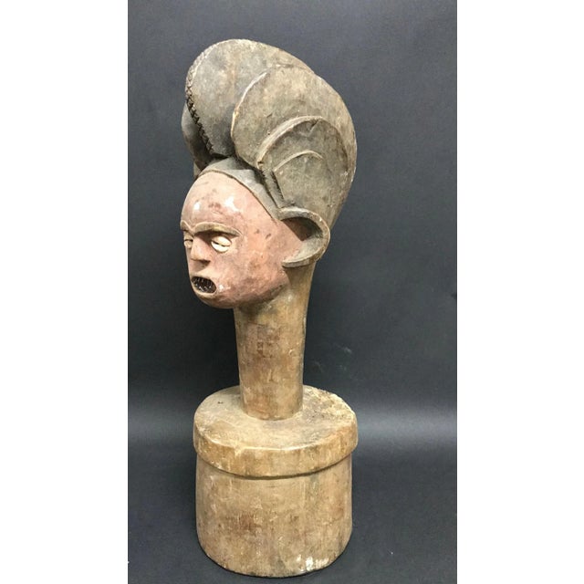 1980s African Art Chokwe Headdress Sculpture For Sale In New York - Image 6 of 8