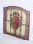 Glass Art Deco Stained Glass Window Panel with Hand-Painted Horse Medallion, 1920 For Sale - Image 7 of 8