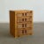 Brown 1970s Artisanal Reclaimed Wood Quad-Drawer Accent Chest For Sale - Image 8 of 11