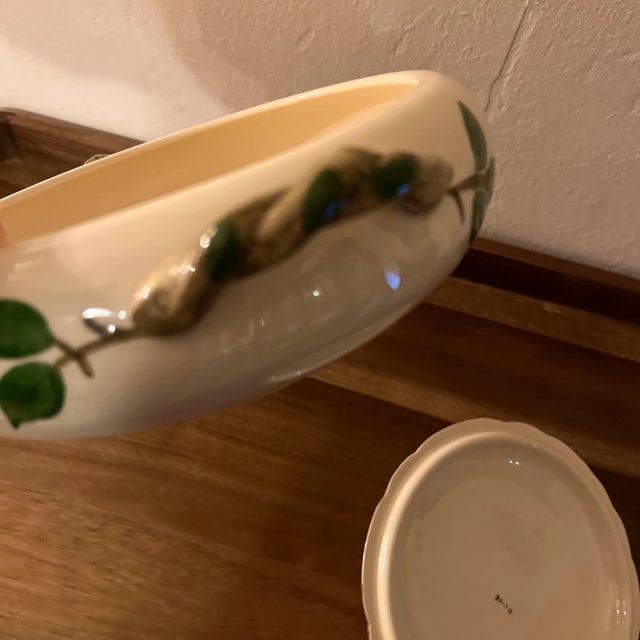 Ceramic Franciscan Desert Rose Covered Vegetable Tureen For Sale - Image 7 of 9