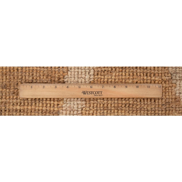 6x9Ft. Natural Jute Premium Soumak Rug For Sale - Image 10 of 18