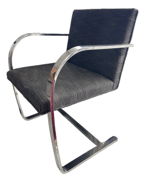 Brno Chairs by Mies Van Der Rohe From Knoll (Unsigned)
