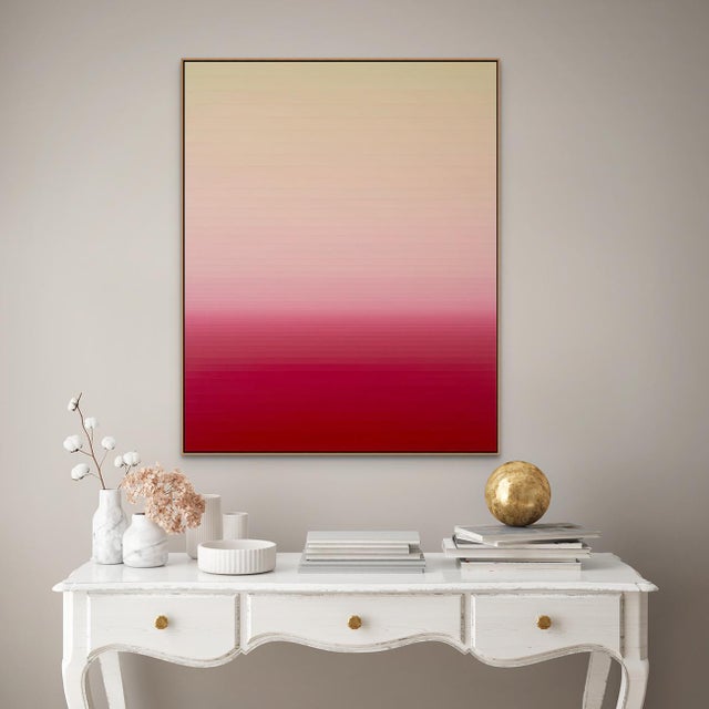 Acrylic on canvas. Edition: Unique, Unframed. Kyong Lee's series combines colour and language to visually represent the...