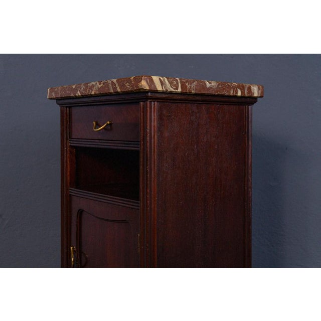 Bedside Tables in Mahogany and Pine, Set of 2 For Sale - Image 10 of 18