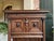 Antique French Cabinet Bookcase Bar Greek Key Carved Walnut C1890 For Sale In Dallas - Image 6 of 13