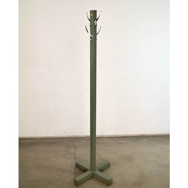 Mid-Century Modern 1940’s Industrial Mid-Century Globe Wernicke Coat Rack For Sale - Image 3 of 12