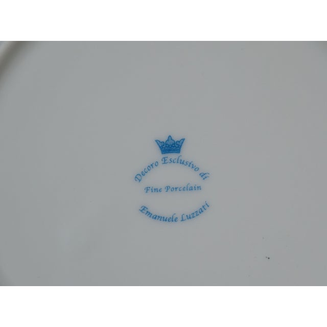 Porcelain Plates by Emanuele Luzzati for Arteprima, 2010s, Set of 10 For Sale - Image 6 of 7