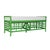 Not Yet Made - Made To Order Luna Bench - Bright Green For Sale - Image 5 of 7