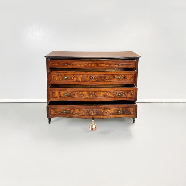 Baroque Italian Baroque Wood and Metal Chests of Drawers, 1730s For Sale - Image 3 of 18