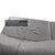 DS-112 3-Seater Sofa and Ottomans in Grey Leather from de Sede, Set of 3 For Sale - Image 16 of 18