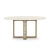 Four Hands Mia Round Dining Table, Parchment White For Sale In Austin - Image 6 of 11
