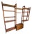 Scandinavian Shelves in Teak For Sale