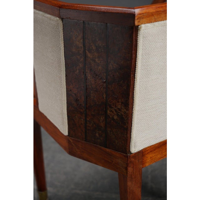 Art Deco Desk Chair, Belgium, 1930s For Sale - Image 15 of 18