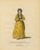 Jefferys, Costume of a Princess of Wallachia, Engraving, 1749 For Sale
