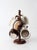 Vintage Handmade Studio Pottery Mug Set With Wooden Stand - Set of 5 For Sale - Image 4 of 17