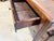 Vintage Chinioiserie Style Glass Rattan Top 2 Tier Console Table Desk For Sale - Image 13 of 14