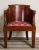 Early 19th Century Empire Solid Mahogany Desk Chair For Sale - Image 4 of 9