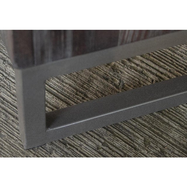 Wood *New! Annie Modern Farmhouse Server Cabinet - Gray For Sale - Image 7 of 9