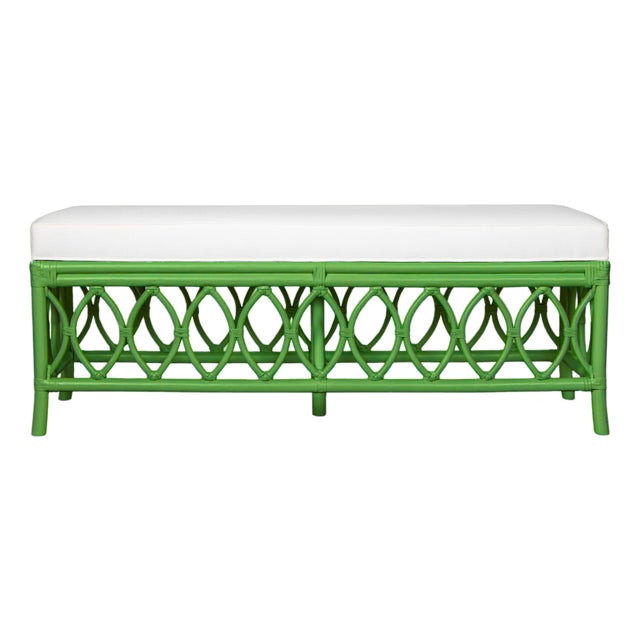 Lillian Bench - Bright Green For Sale