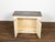 Painted Pine Buffet with Zinc Top and Metal Accents by John Brigham For Sale - Image 10 of 12