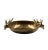 1970s Mid-Century Modern Brass Deers Centerpiece / Bowl, France 1970s For Sale - Image 5 of 17