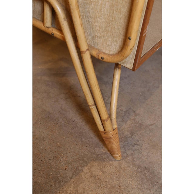 Bamboo Desk and Chair For Sale - Image 4 of 11