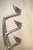 Metal Set of 3 Graduated Incredible Postmodern Vintage Matthew Hilton Swan Candlesticks For Sale - Image 7 of 9