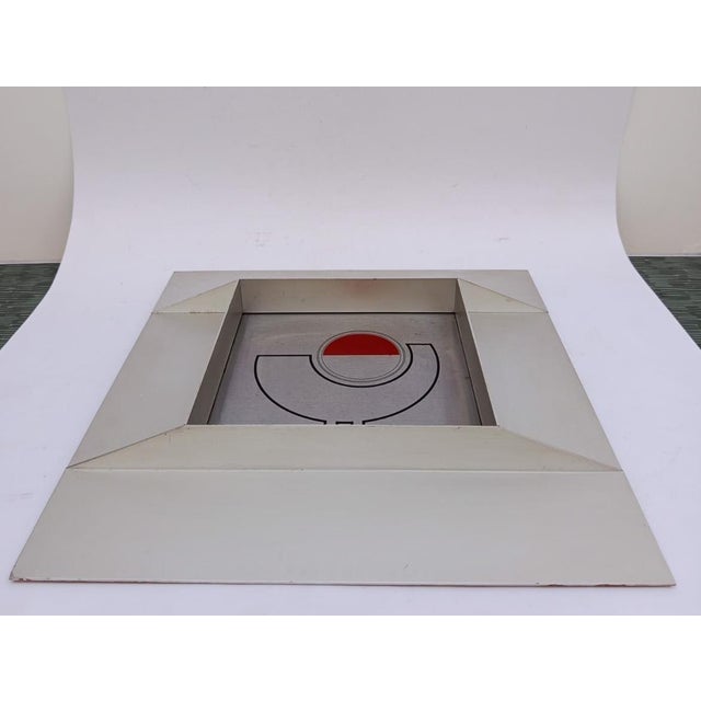 Metal 3D Optical Art Space Age Aluminum Multiple from Studiozero, 1970s For Sale - Image 7 of 11