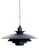 Danish Modern Alexia Pendant Lamp in Raw Aluminum from Jeka, 1970s For Sale