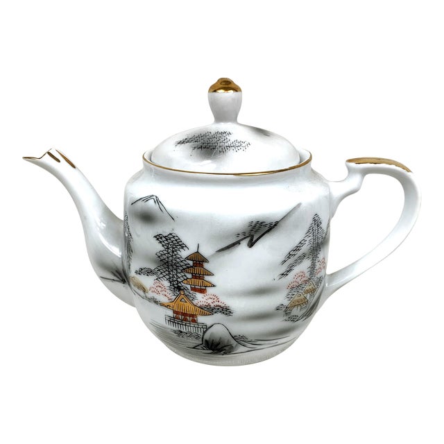 Vintage Kutani Teapot For Sale