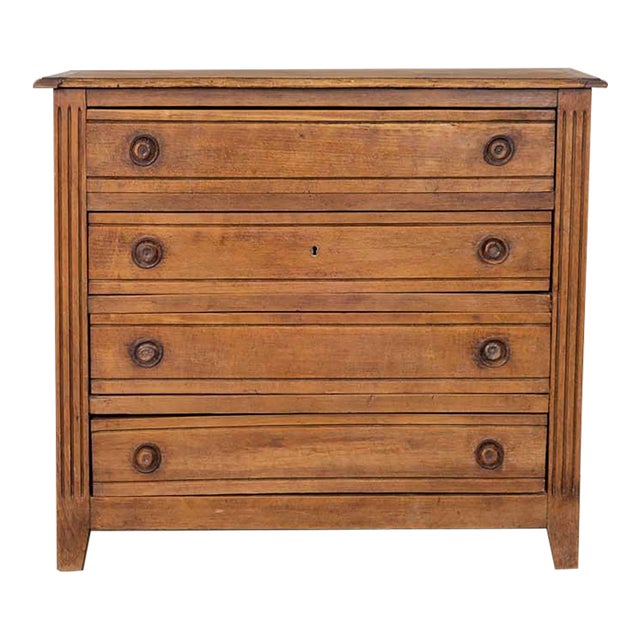 1940s French Provincial Oak Dresser For Sale