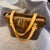 A 2000 Louis Vuitton Brown Patent Leather and Vachetta Houston Shoulder Bag For Sale - Image 17 of 18