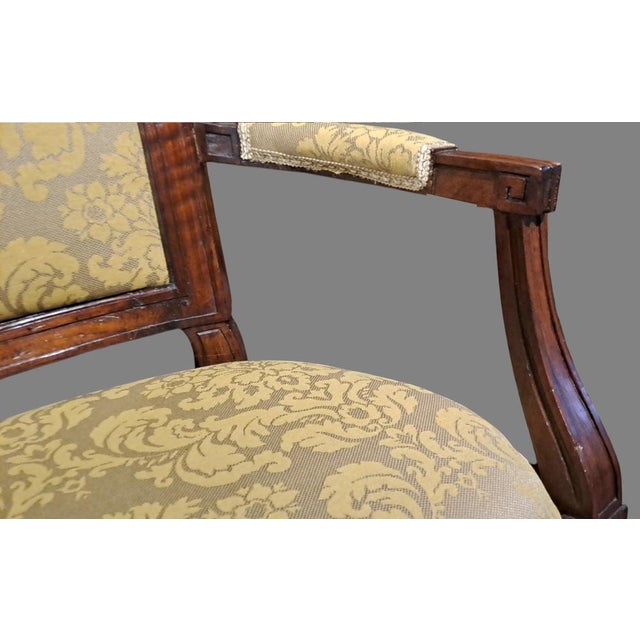Set of Louis XVi Armchairs For Sale - Image 5 of 9
